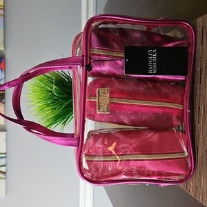 BADGLEY MISCHKA Pink Travel Set